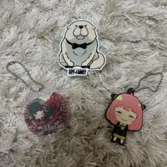 SPY×FAMILY キンホルダー　シール　アーニャ　ボンド　ヨル ガチャガチャ