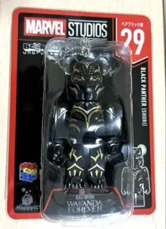 マーベル　ハッピーくじ ベアブリック賞 29 ブラックパンサー シュリ
