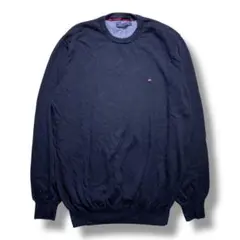 F1546　【即購入OK】　TOMMY HILFIGER　コットンニット　L