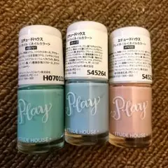 エチュードハウス ネイルカラー3色セットのサムネイル