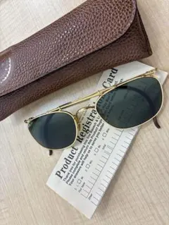 Ray-Ban ゴールドフレーム サングラス