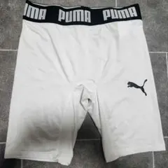 PUMA サッカー ン ショートタイツ　Sサイズ　ホワイトのサムネイル