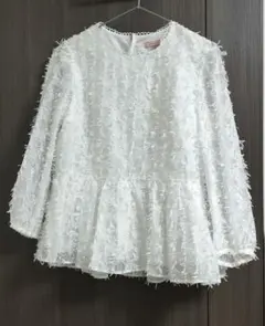 ♡TOCCA♡（新品タグ付） ホワイト トップス サイズ0のサムネイル