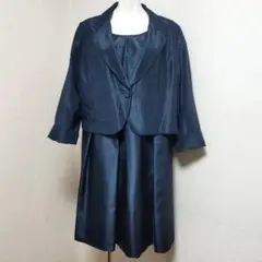 超美品　23ABR 大きいサイズ 卒業式 入学式フォーマルワンピーススーツ結婚式