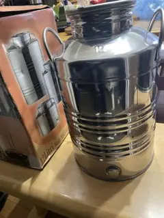 ◀︎水も入れられる▶︎イタリアSANSONE製ステンレスウォータージャグ5