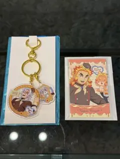 鬼滅の刃 ホワイトデー2026 アクリルチャーム カード 煉獄杏寿郎 宇髄天元