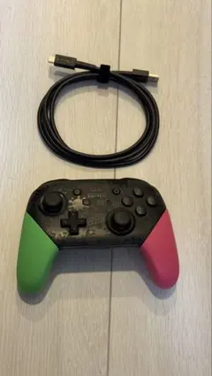 ニンテンドースイッチ プロコントローラー スプラトゥーンカラー