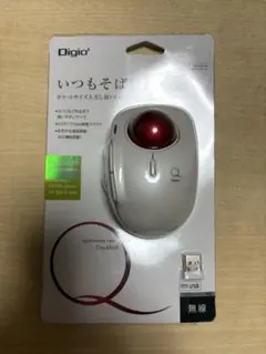 ナカバヤシ Digio2 トラックボールマウス MUS-TRLF184W