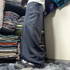 NIKE y2k バギー スウェットパンツ ブラック 00s ストリート XXL