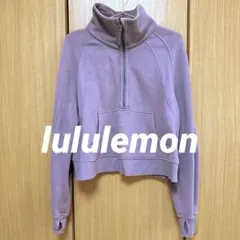 【レディース】lululemon パープル ハーフジップ スウェットのサムネイル