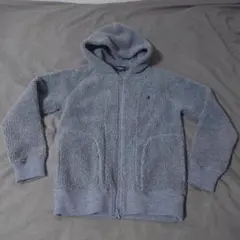 Gymphlex・ジムフレックス・ボアフリースパーカー・グレー・12・レディース