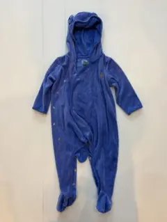 babyGap フード付きジャンプスーツ 青　6ヶ月から12ヶ月用