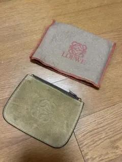ク*︎様 ロエベ ミニウォレット グレージュキャメル コインケース