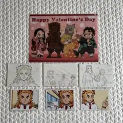 鬼滅の刃 バレンタインデー ブロマイド　クリアファイルセット