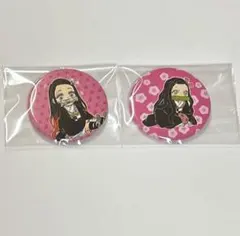 鬼滅の刃　原作絵缶バッジ　コレクション缶バッジプチ　竈門禰豆子