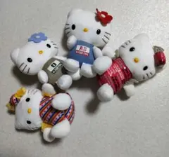 レトロ　ハローキティ　ぬいぐるみ　4体