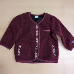 Champion ボアアウター 100cm バーガンディ