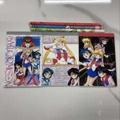 美少女戦士セーラームーン 当時物　メモ帳・鉛筆セット