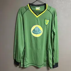 Norwich City FC 長袖ユニフォーム LOTUS 2003/2004