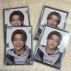 TJBB 桑原巧光　TAKUMIチェキ&トレカ&証明写真風ステッカー2枚 TJBB 桑原巧光 TAKUMIチェキ&トレカ&証明写真風ステッカー2枚
