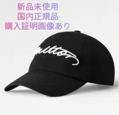 LOUIS VUITTON 帽子 signature 黑色 M5149M