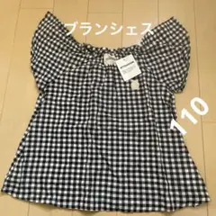 ギンガムチェック チュニックブラウス