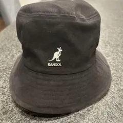 KANGOL ブラック バケットハット 7 1/4