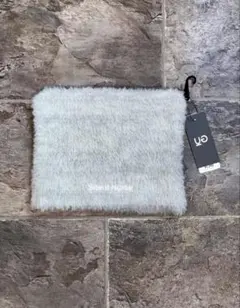 【新品タグ付】GU×UNDERCOVERフェザーヤーン ニットキャップ帽子グレー