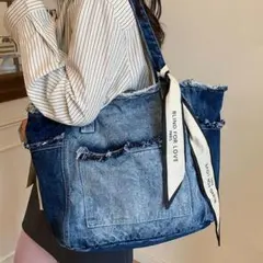デニムバッグ トートバッグ