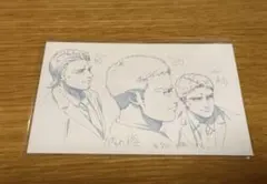 映画　進撃の巨人 入場者特典　複製原画ポストカード ジャン コニー ライナー