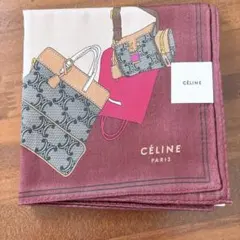 【新品未使用】　セリーヌ　大判　ハンカチ　バッグ　マカダム