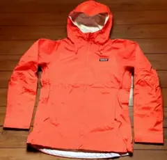 パタゴニアPatagoniaトレントシェル ジャケット女性用Sサイズ濃オレンジ色