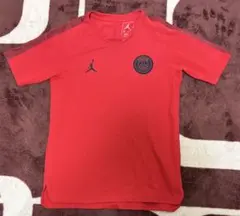 Nike Jordan パリサンジェルマン 赤 Tシャツ ジュニアサイズM