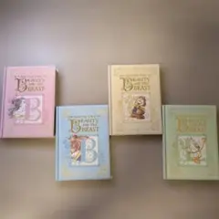 美女と野獣 メモ帳 4冊セットのサムネイル
