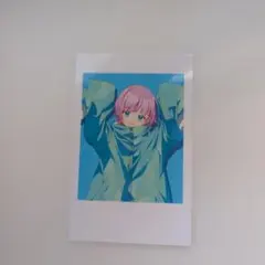 夕陽リリ　チェキ風カード　にじさんじ