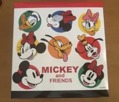 新品◆非売品◆ディズニー◆バスタオル第一生命◆総柄ミッキーフレンズ