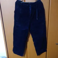 FREAK'S STORE コーデュロイ イージーパンツ ネイビー L
