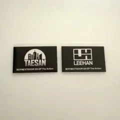 The Action ステッカー　テサン、イハン