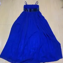 CECIL Mc BEE ブルー ロングドレス