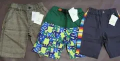 【新品タグ付】ブランシェス ハーフパンツ 3枚セット 110 男の子 まとめ売り