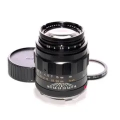 ライカ｜エルマリート 90mm F2.8【純正前後キャップ付き】ブラック