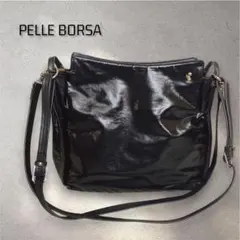 【美品】PELLE BORSA ペレボルサ 2WAYワンショルダー リュックのサムネイル