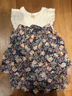 mout main フリル付きタンクトップセットアップ　110