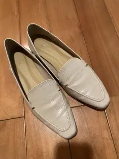 【美品★】Le Talon ルタロン スクエアステッチソフトローファー