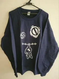 ★冬物最終セール★【NieRclothing】裏起毛ONEくんネイビートレーナーのサムネイル
