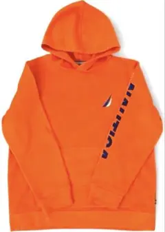 NAUTICA パーカー キッズ L/G/G 14/16 オレンジ フーディ