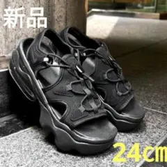 新品未使用 NIKE ナイキ エアマックスココサンダル オールブラック 黒