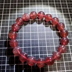 アフリカンストロベリークォーツ　ブレスレット　①