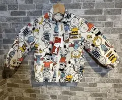 新品　未使用　スヌーピー キャラクター柄 ジャケット 100cm