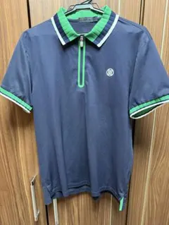 Orobianco ハーフジップ半袖ポロシャツ LLサイズ - メルカリ